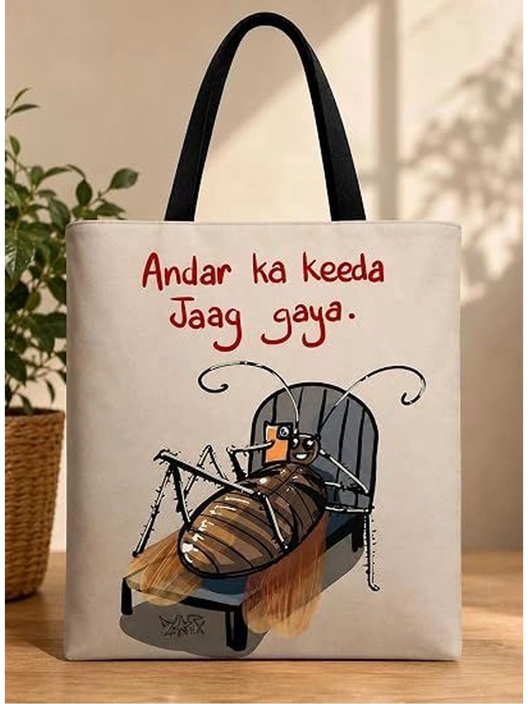 the sack co Printed Shopper Tote Bag-picture-24