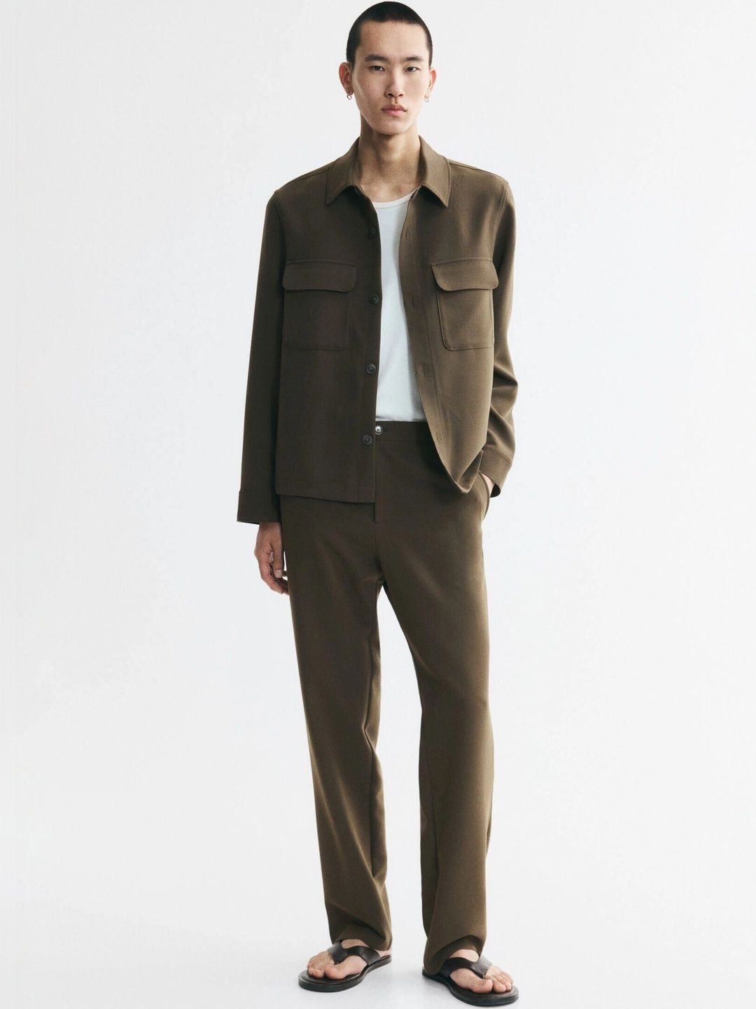 H&M Men Easy Wash Trousers-picture-38