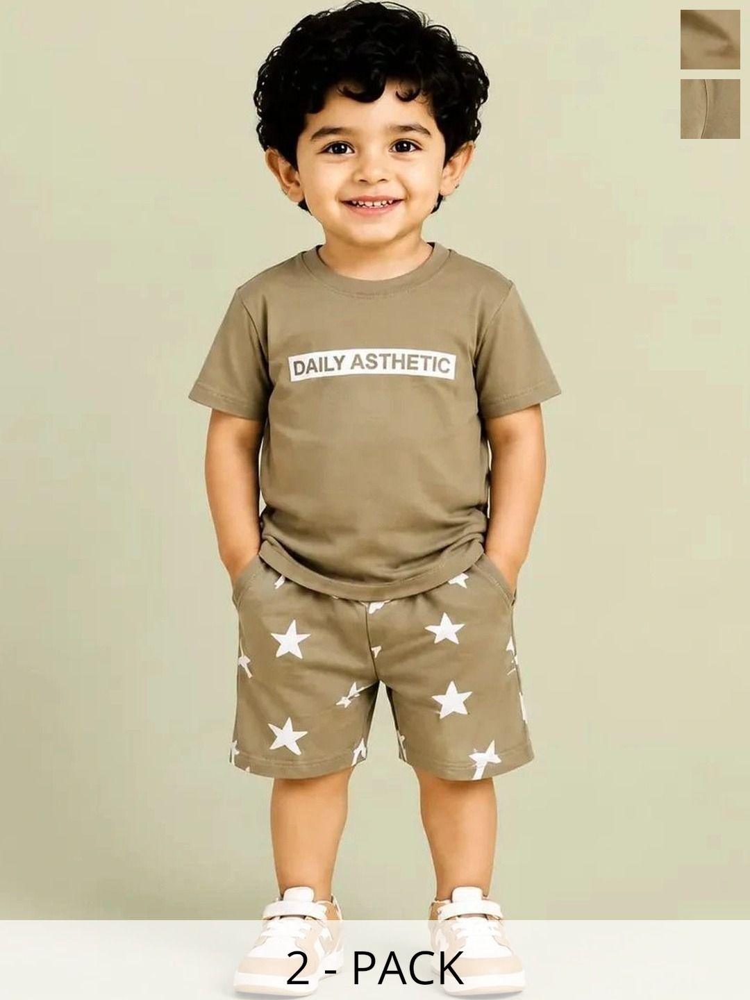 Bloomup Boys Printed T-shirt with Shorts-picture-30