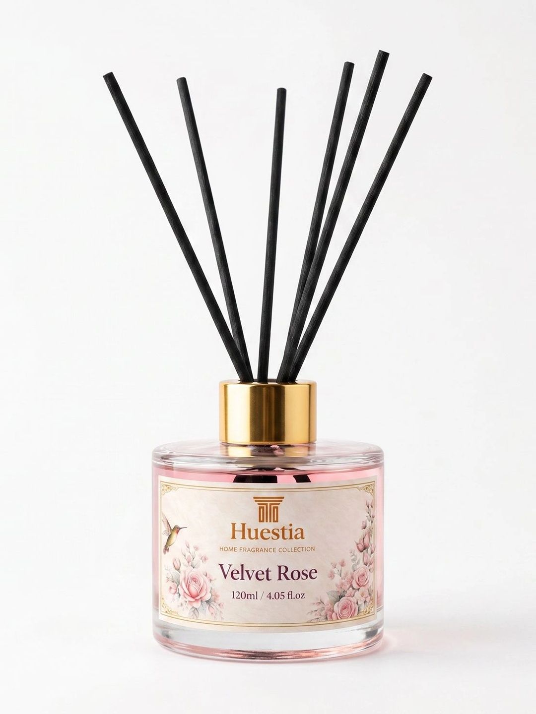 Huestia Rose Floral Fragrance Aroma Oil Diffuser 120ml-image-26