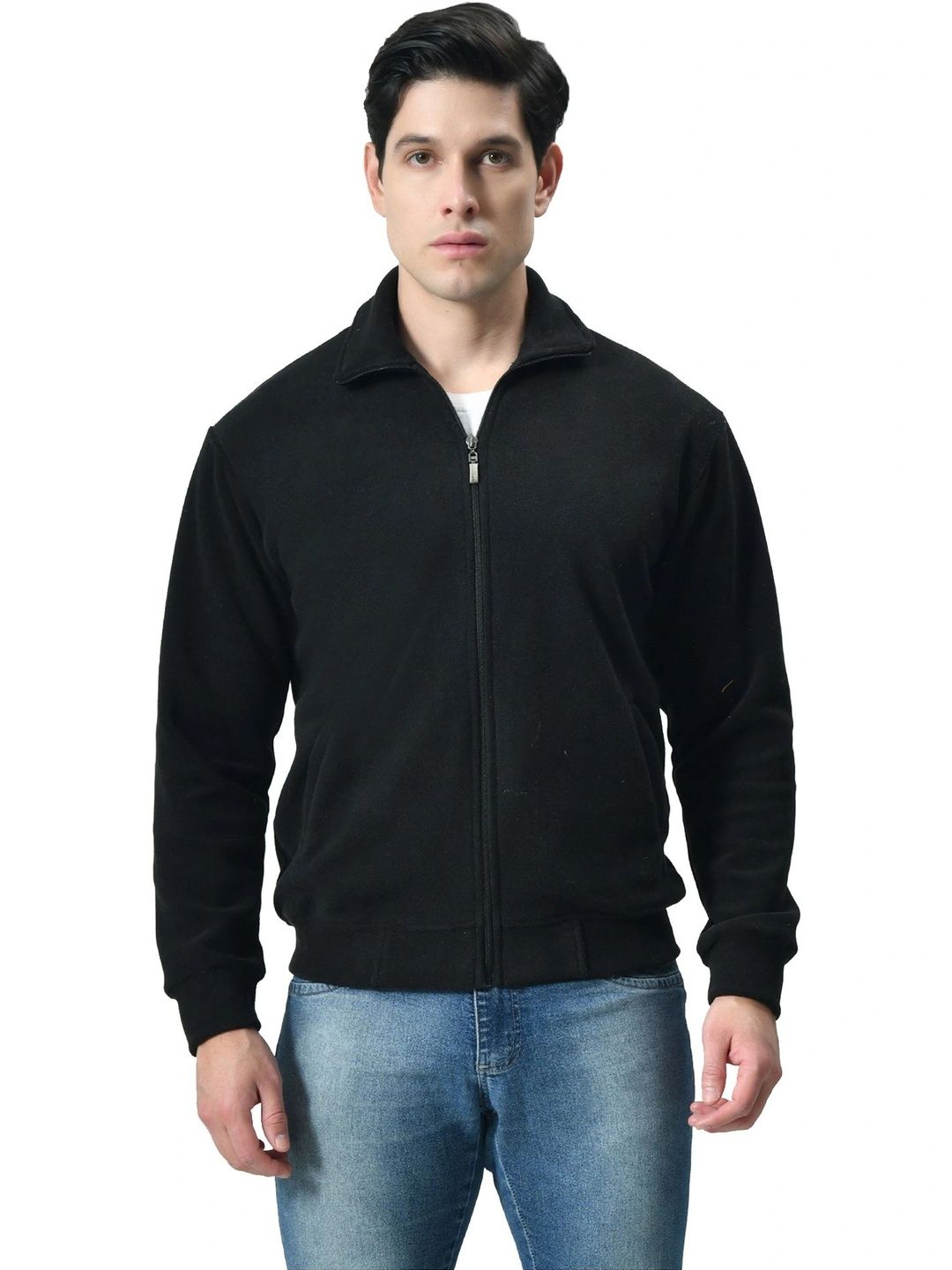 BAESD Men Woollen Lightweight Open Front Jacket-picture-10