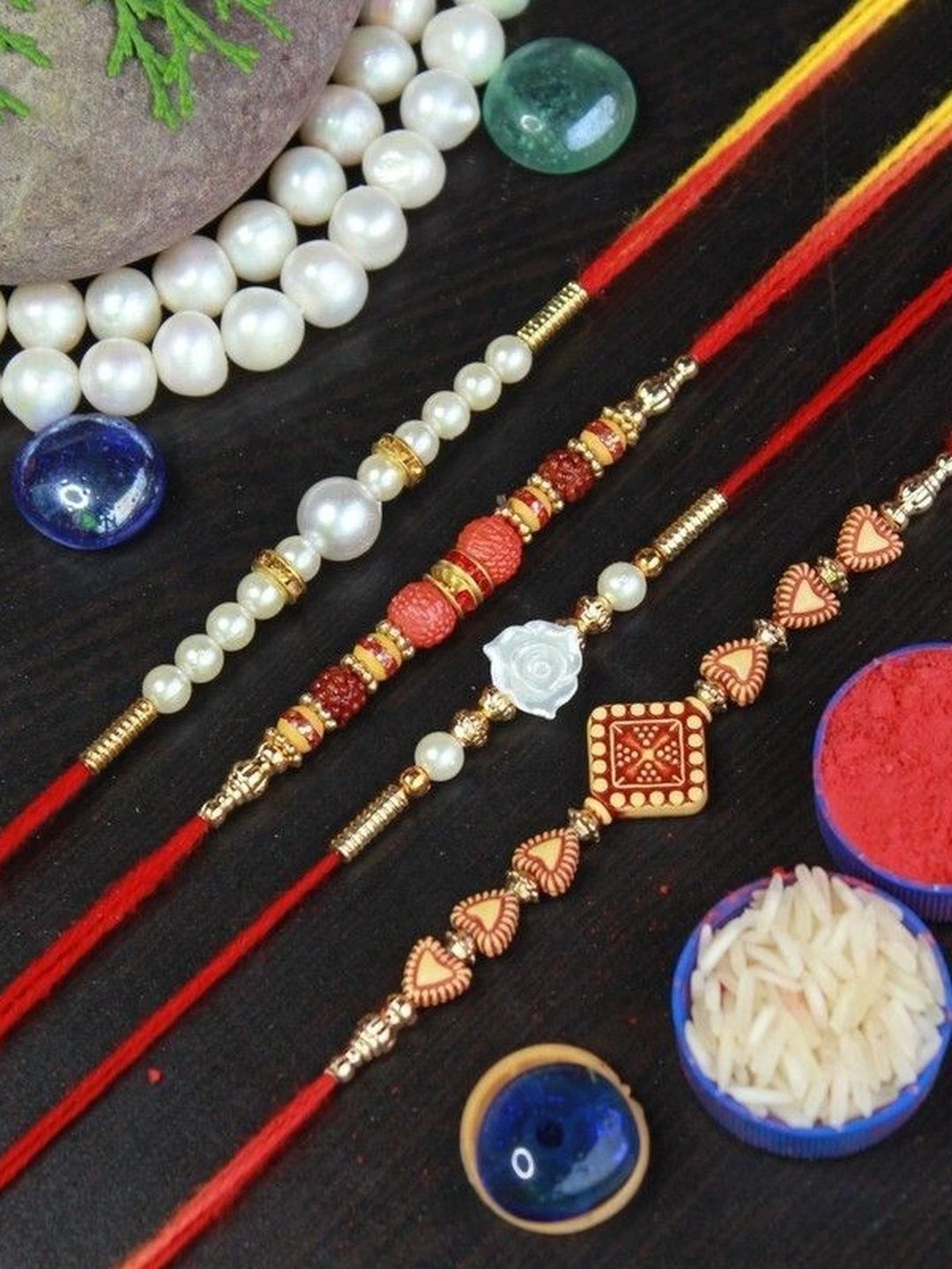 Sangria Thread Rakhi-picture-37