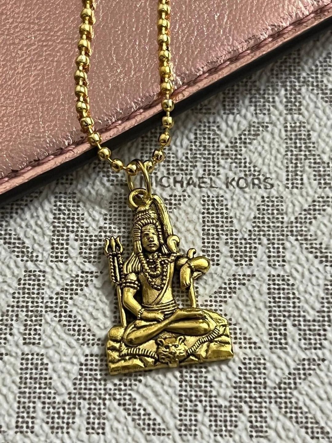 Malas Collection Gold-Plated Geometric Pendants with Chains-picture-14