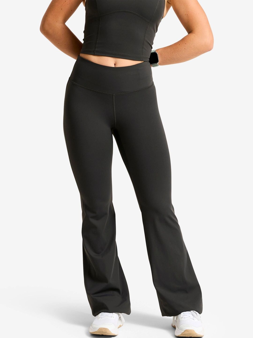 Decathlon High-Waist Flared Ankle Length Tights-picture-23