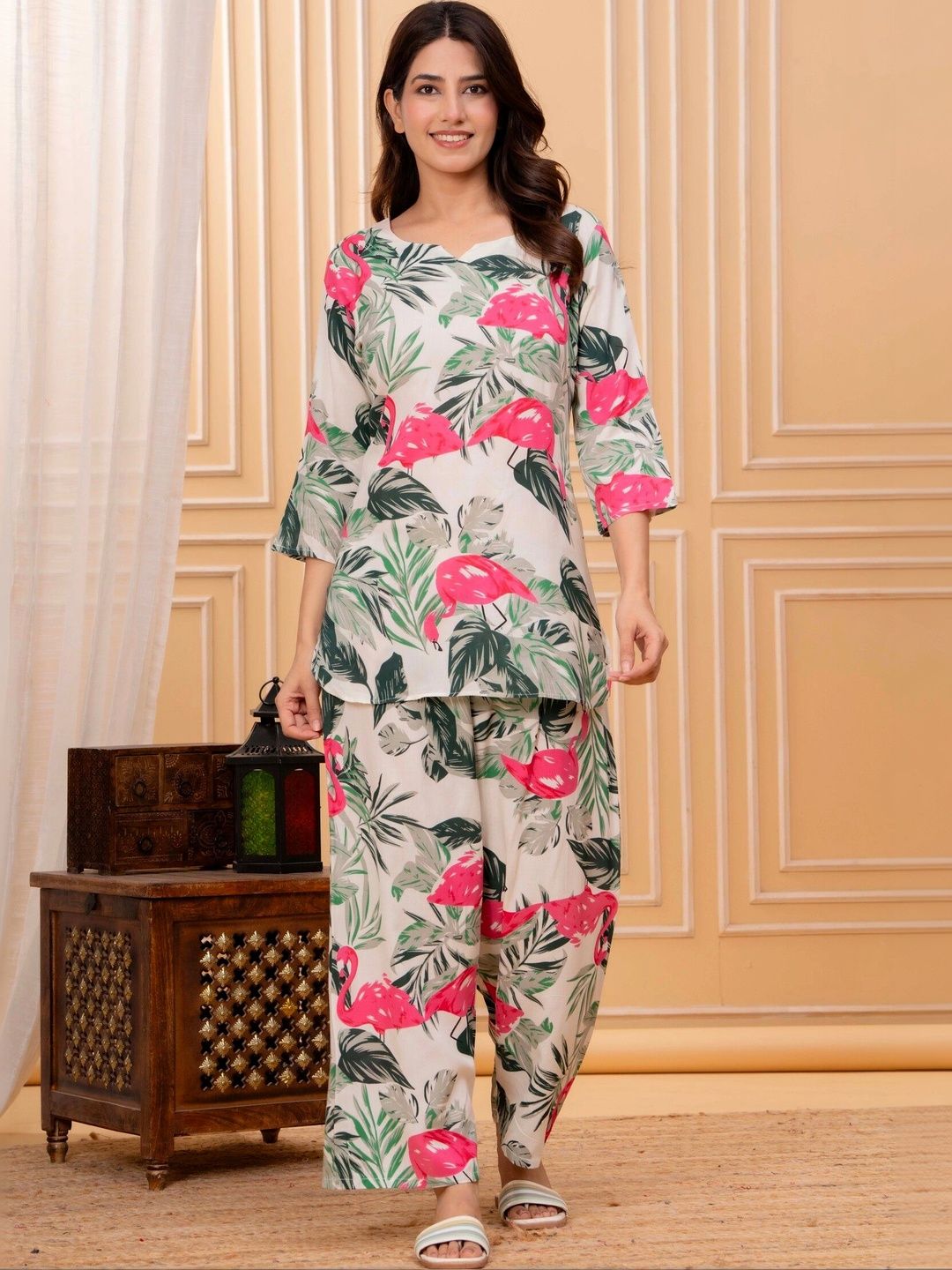 FROEBEL Women Printed Night suit-picture-30