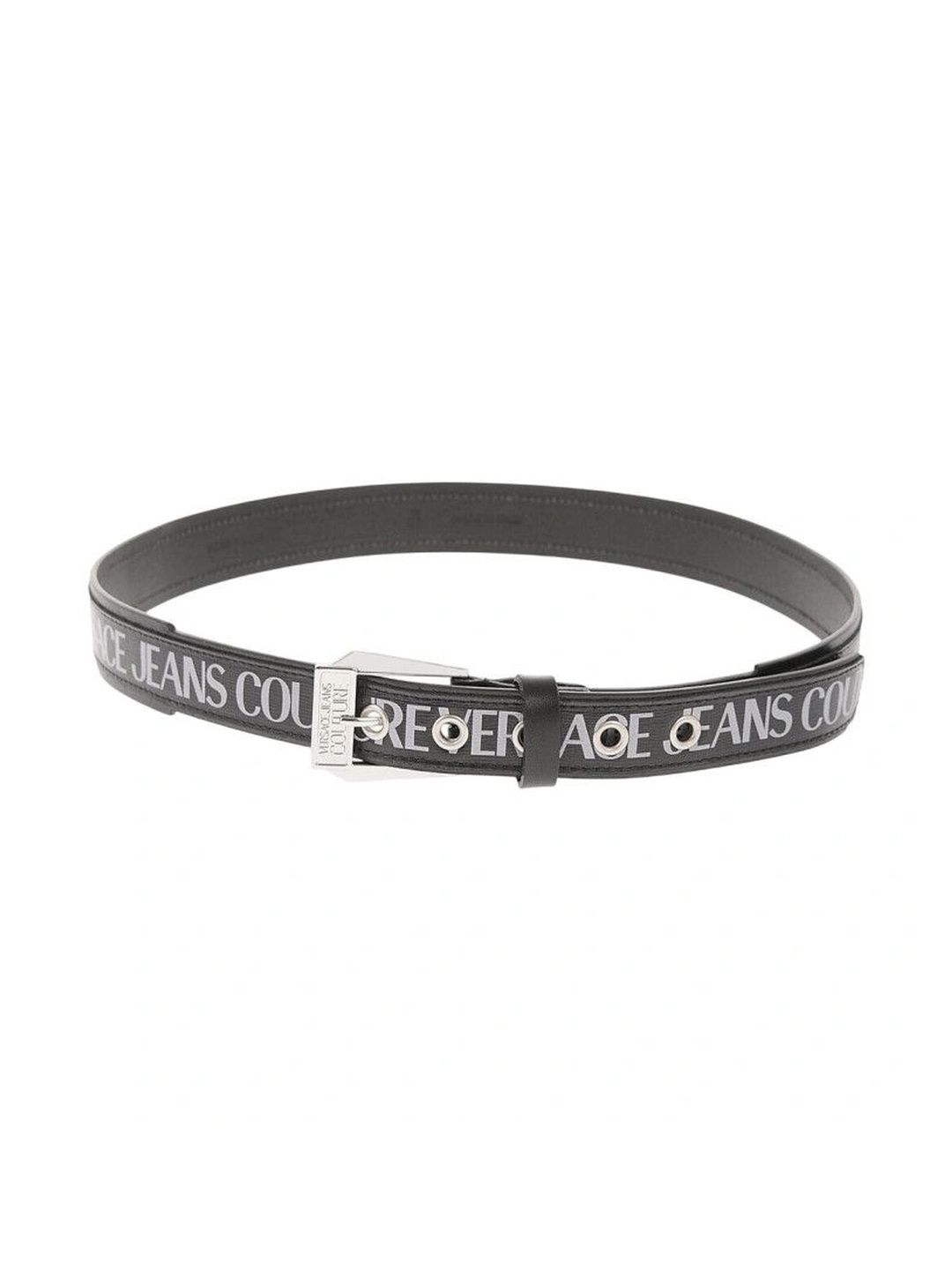 Versace Jeans Couture Men Printed Leather Reversible Belt-image-2