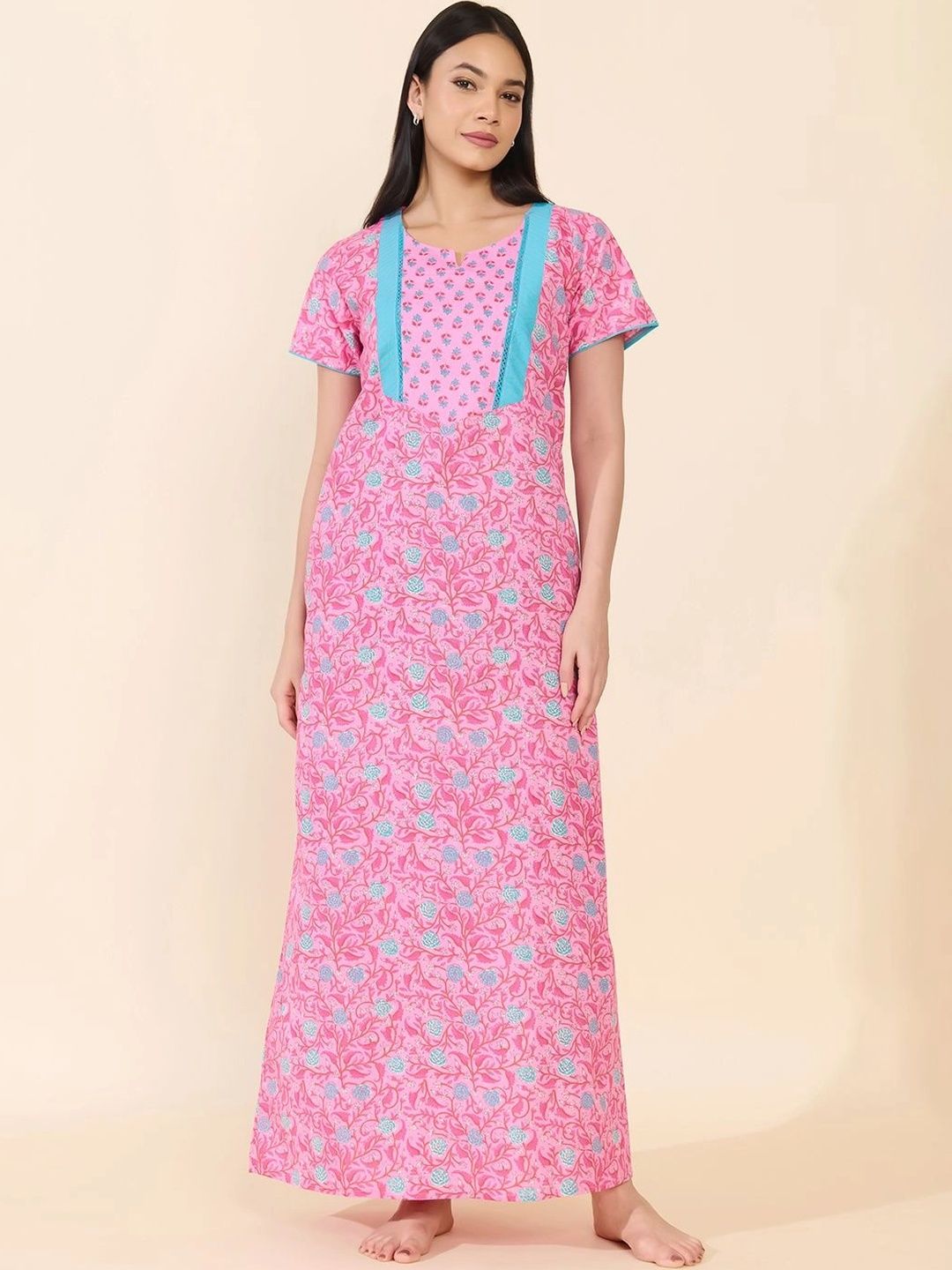 Maybell Printed Maxi Nightdress-picture-12