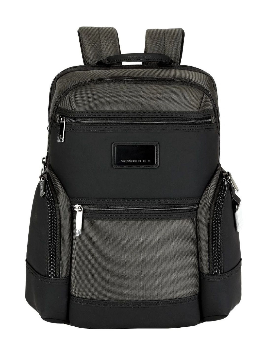 Samsonite Unisex Brand Logo Contrast Detail Backpack with Compression Straps-picture-31