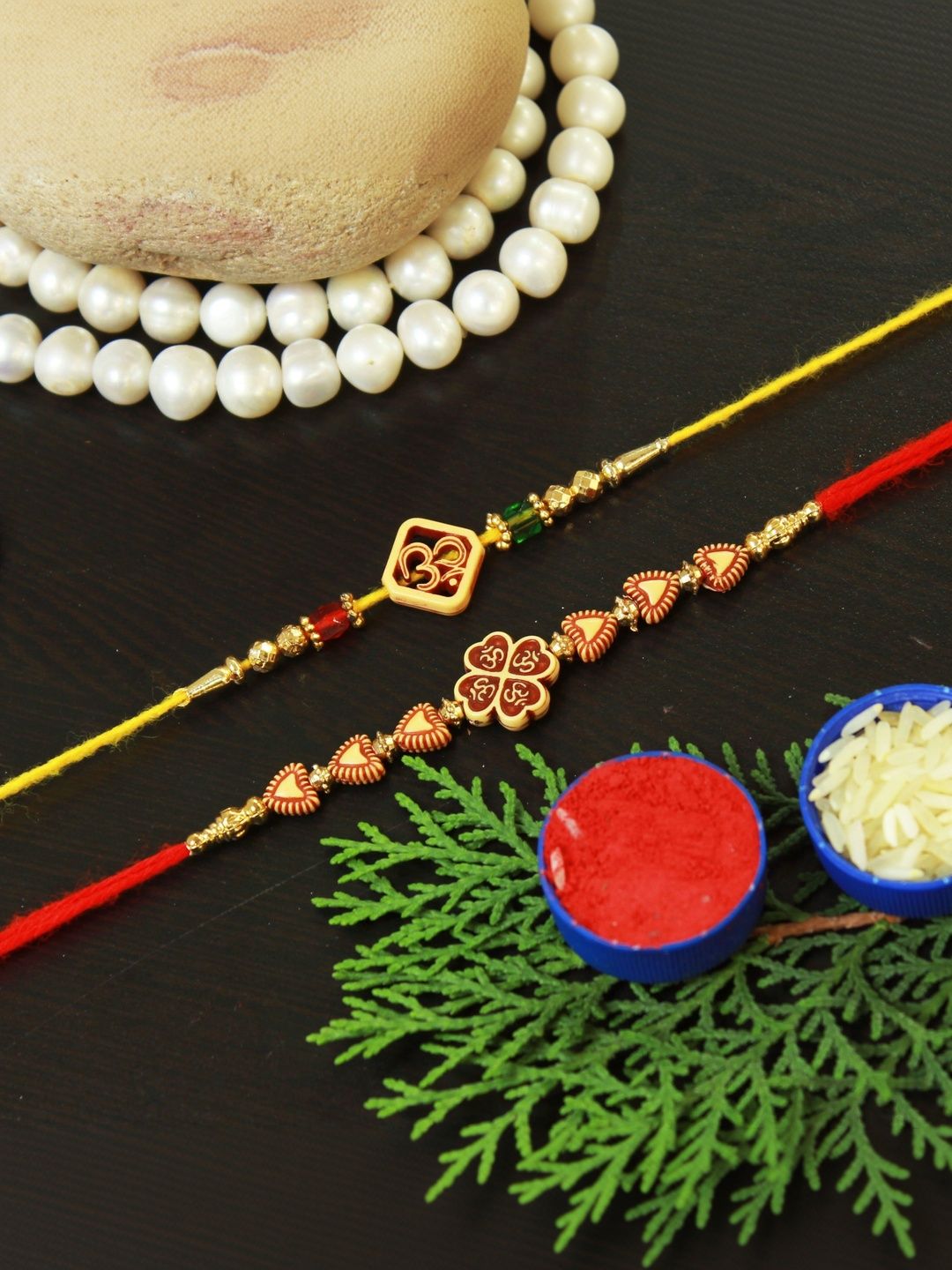 Sangria Thread Rakhi-picture-14