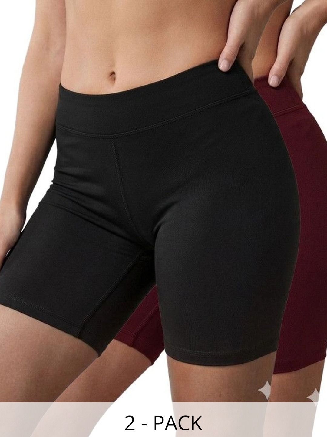 UNFLD Women Slim Fit Training or Gym Shorts-picture-18