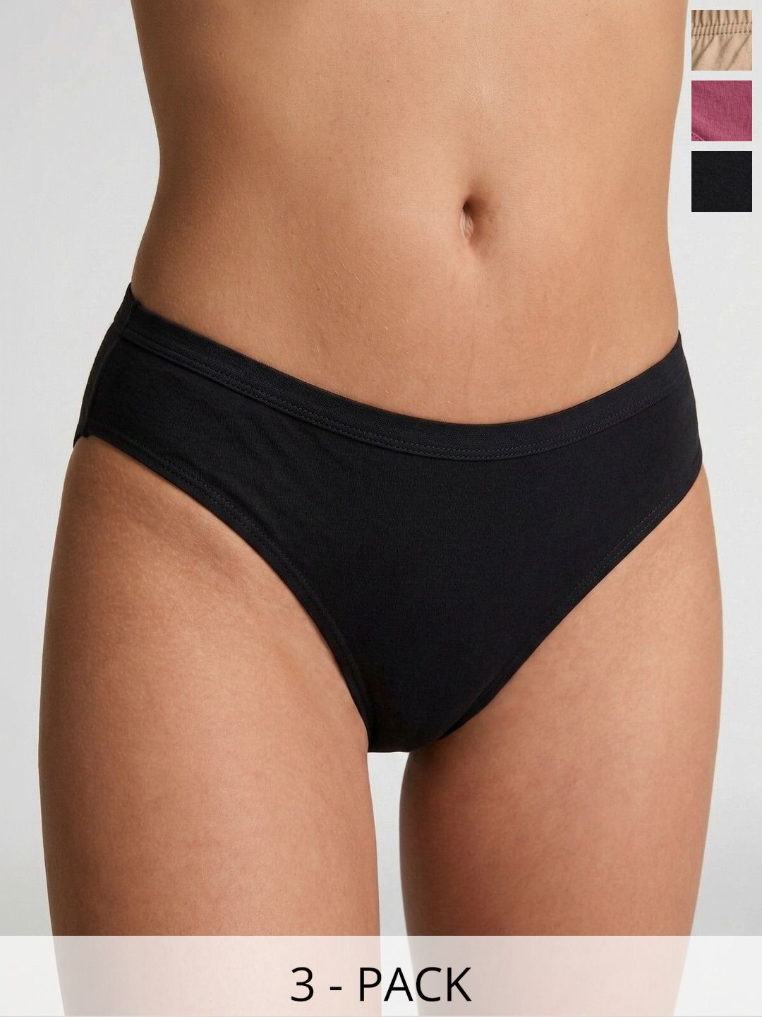 Kusum Essentials Women Pack of 3 Assorted Bikini-picture-52