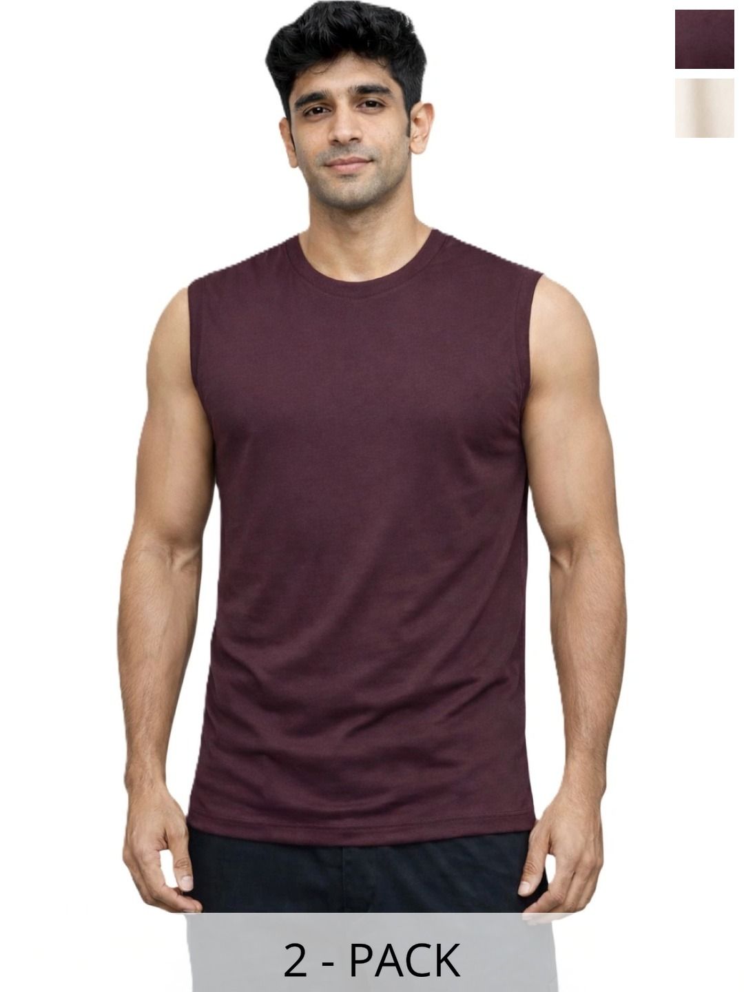 MUKARI Pack of 2 Gym Vest-picture-43