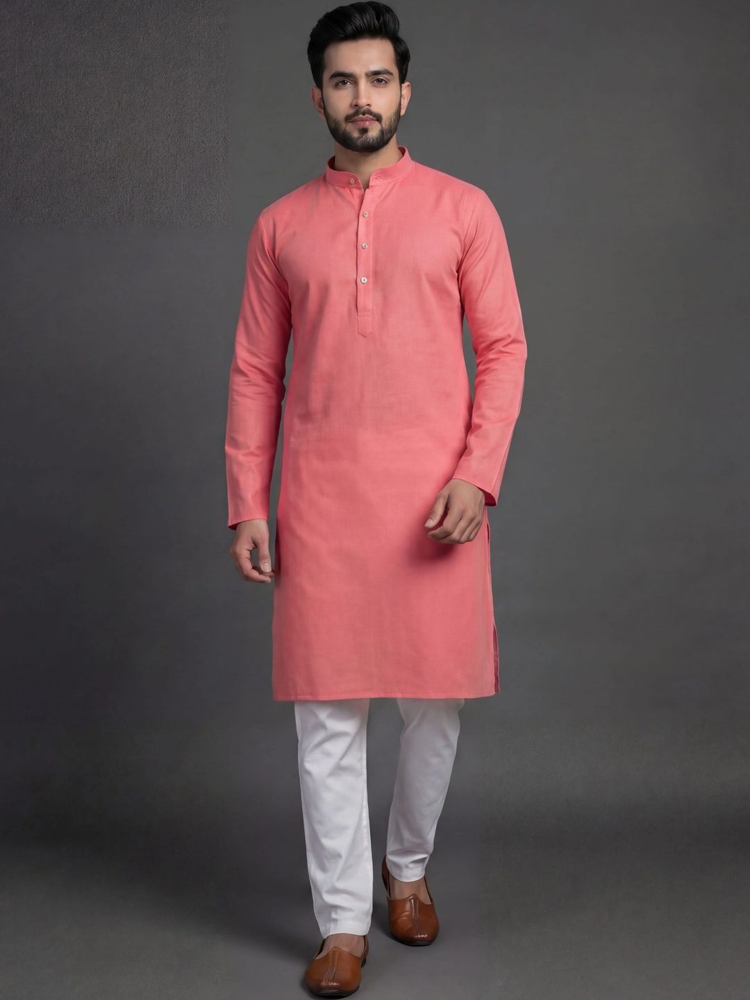 Tibra Collection Men Regular Kurta with Pyjamas-picture-56
