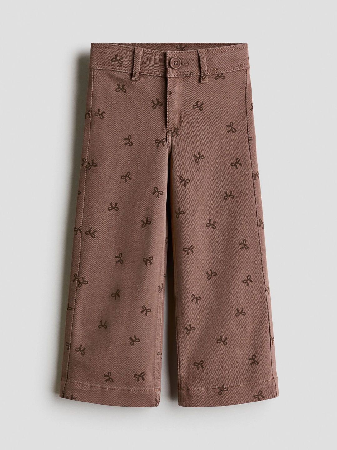 H&M Girls Printed Easy Wash Culottes Trousers-picture-39