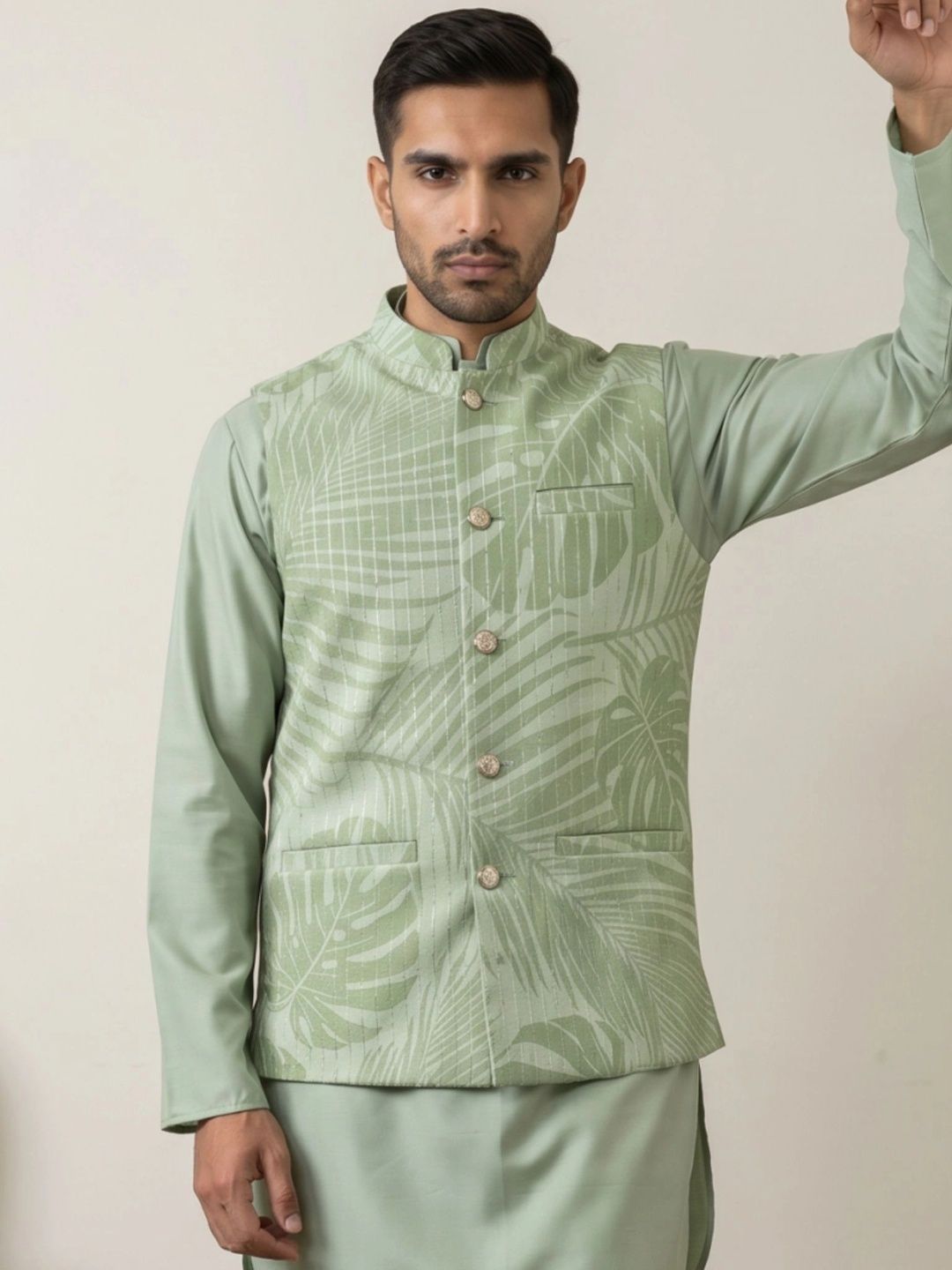 Jompers Printed Nehru Jackets-picture-14