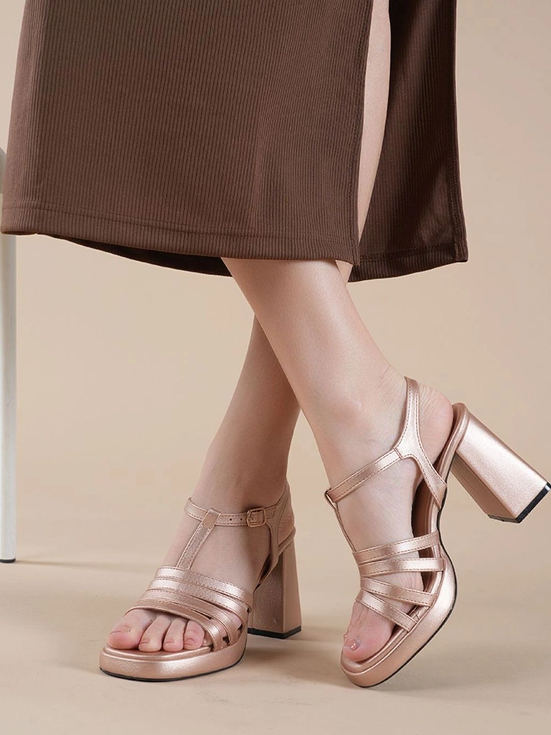 BELVE PARIS Block Sandals-picture-30