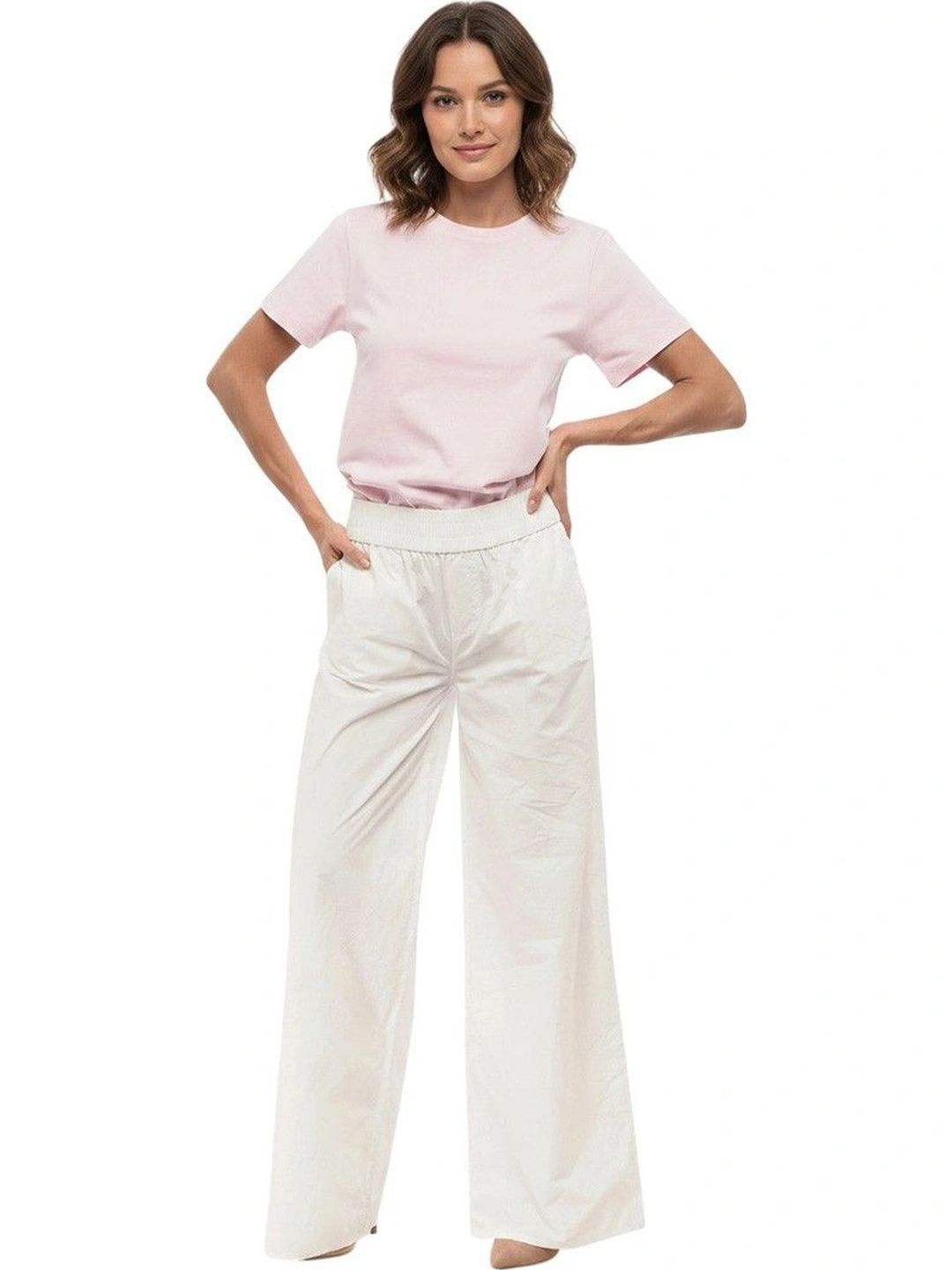 Dsquared2 Women Loose Fit High-Rise Easy Wash Culottes Trousers-picture-26