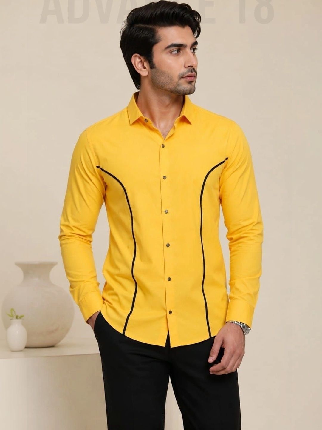 ADVANCE 18 Men Classic Casual Shirt-picture-21