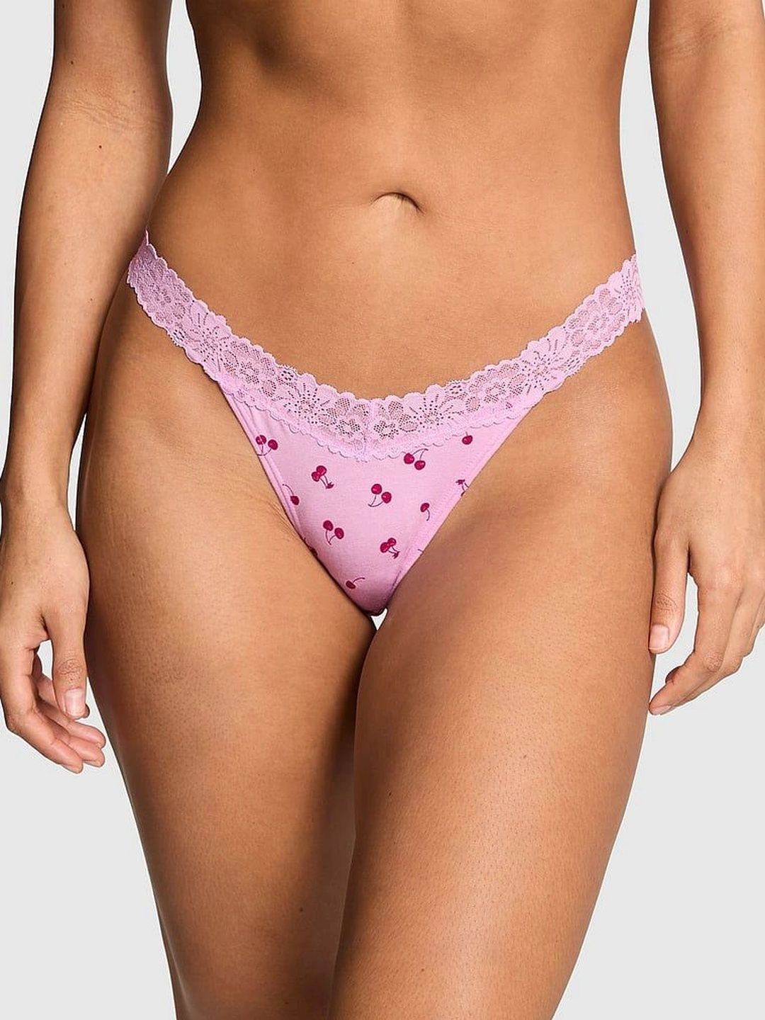 Victoria's Secret Women Printed Thongs-image-12