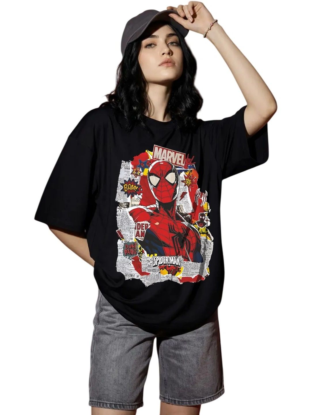 TeeVybe Men Printed T-shirt-image-4
