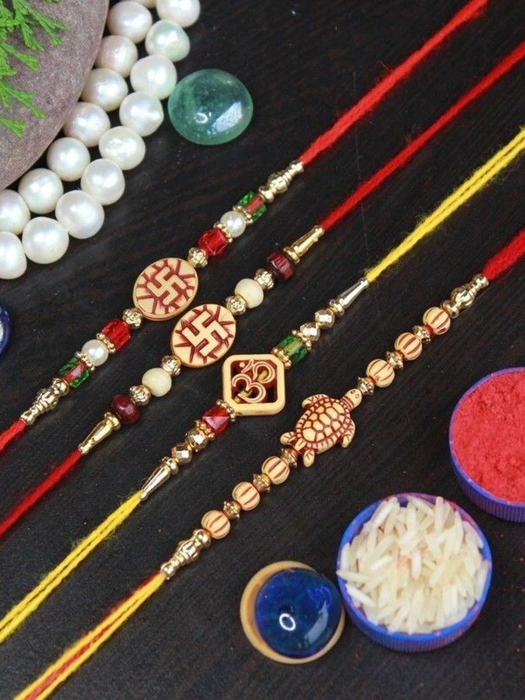 Sangria Thread Rakhi-picture-48