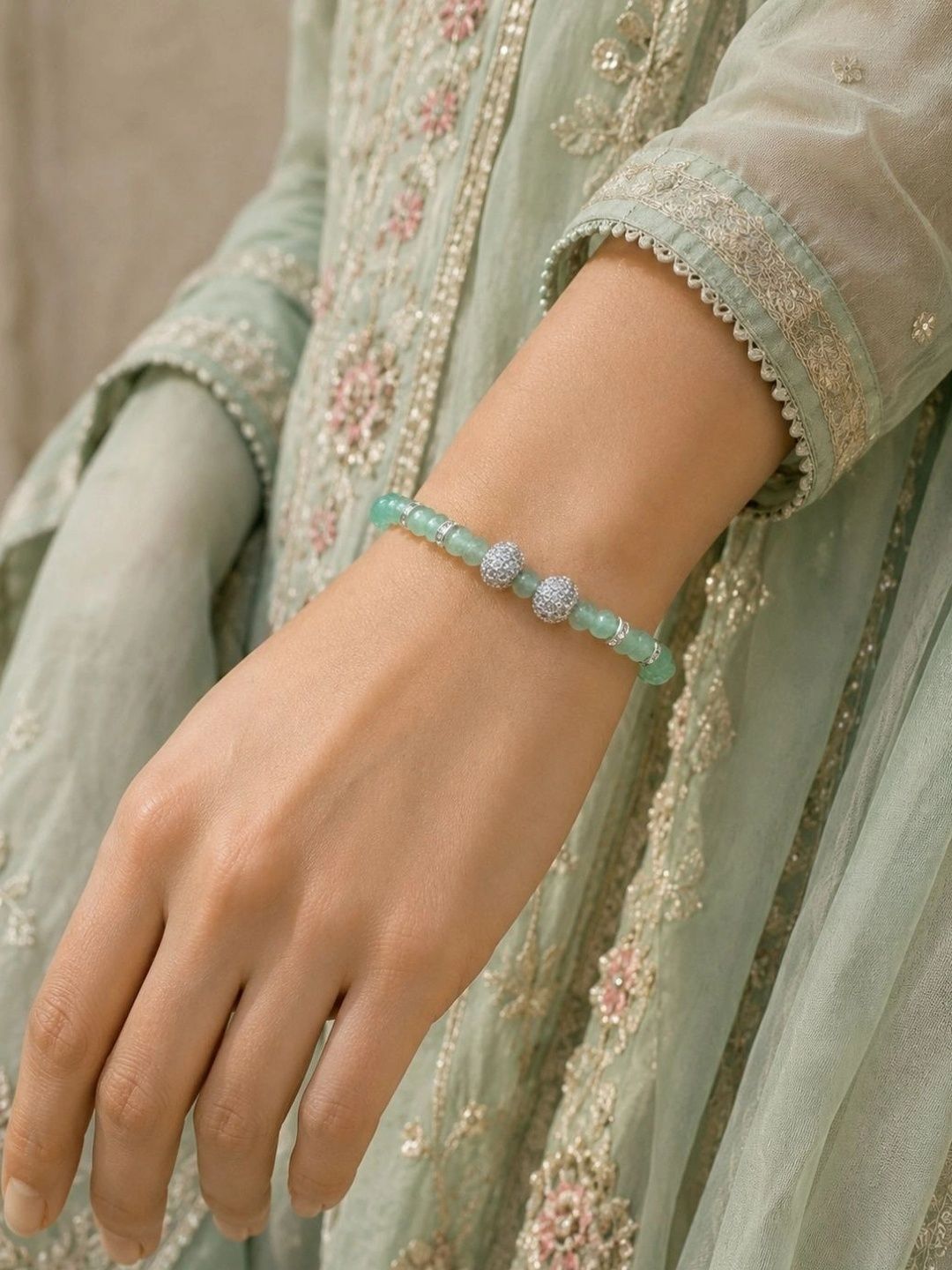 The Jewellery Tale Women Gold-Plated Bracelet-image-13