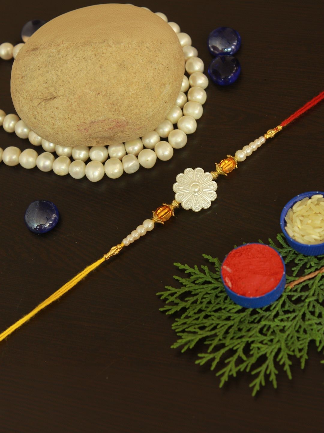 Sangria Thread Rakhi-image-37