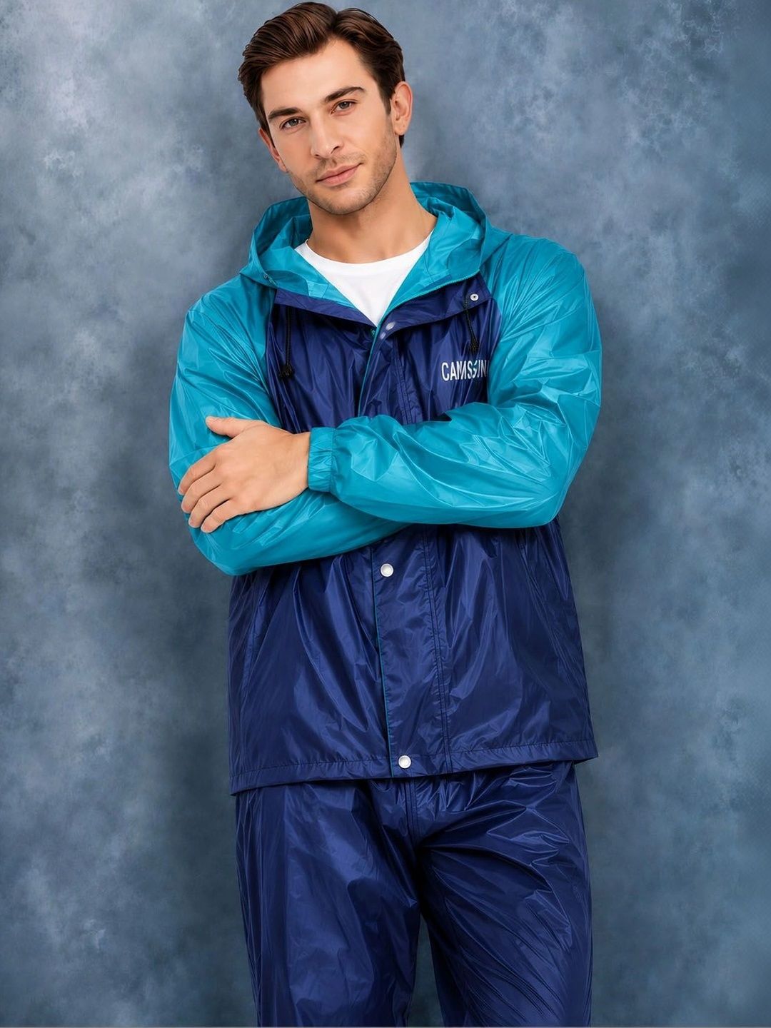 CAMISON Hooded Breathable Waterproof Rain Jacket-picture-28