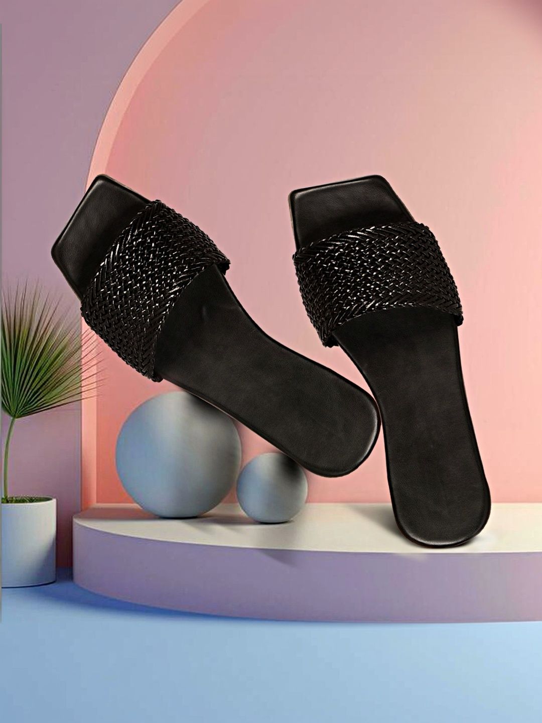DressBerry Women Open Toe Flats-image-14