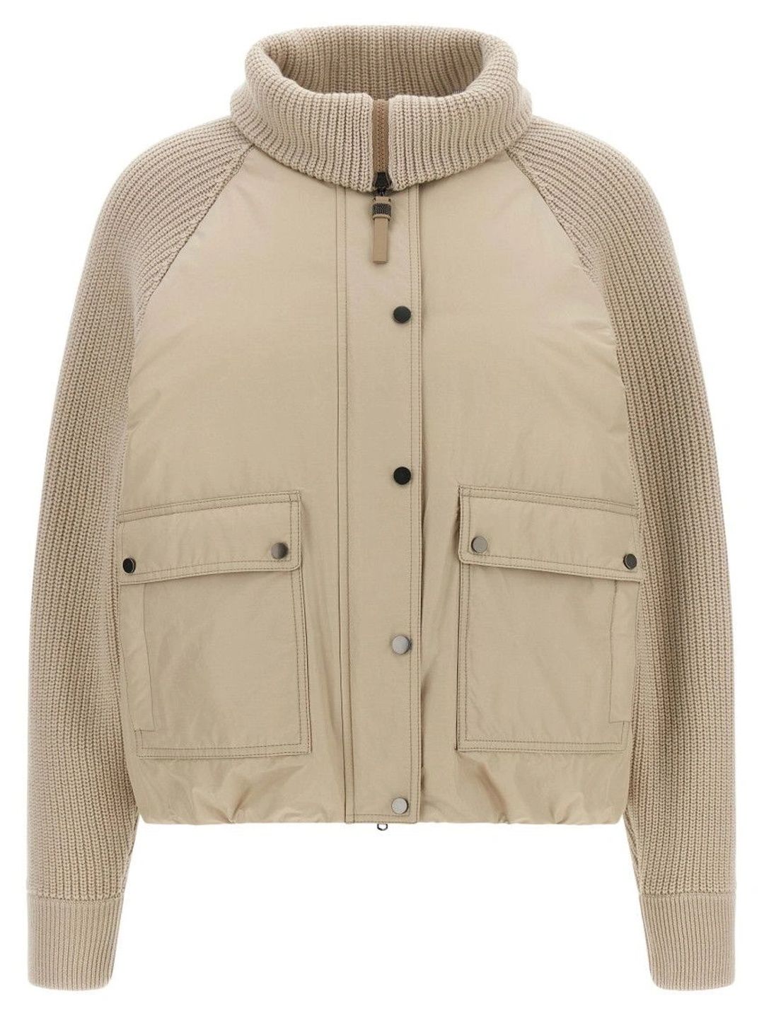 Brunello Cucinelli Women Colourblocked Lightweight Puffer Jacket-picture-30