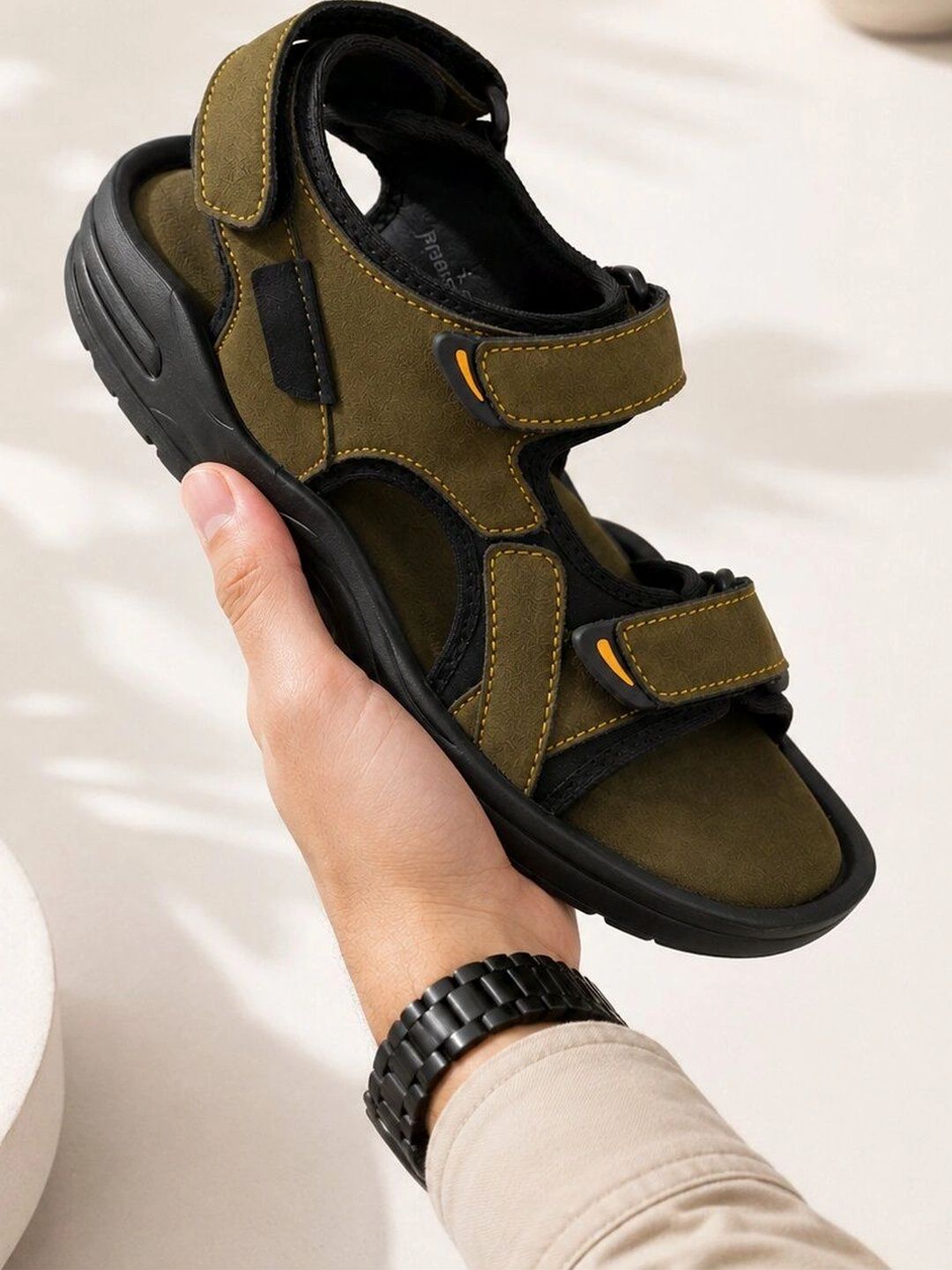 Roadster Men Suede Sandals-picture-15