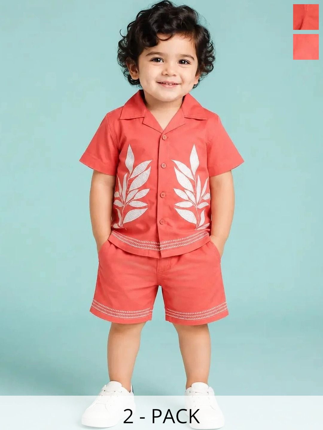 Bloomup Boys Shirt with Shorts-image-42