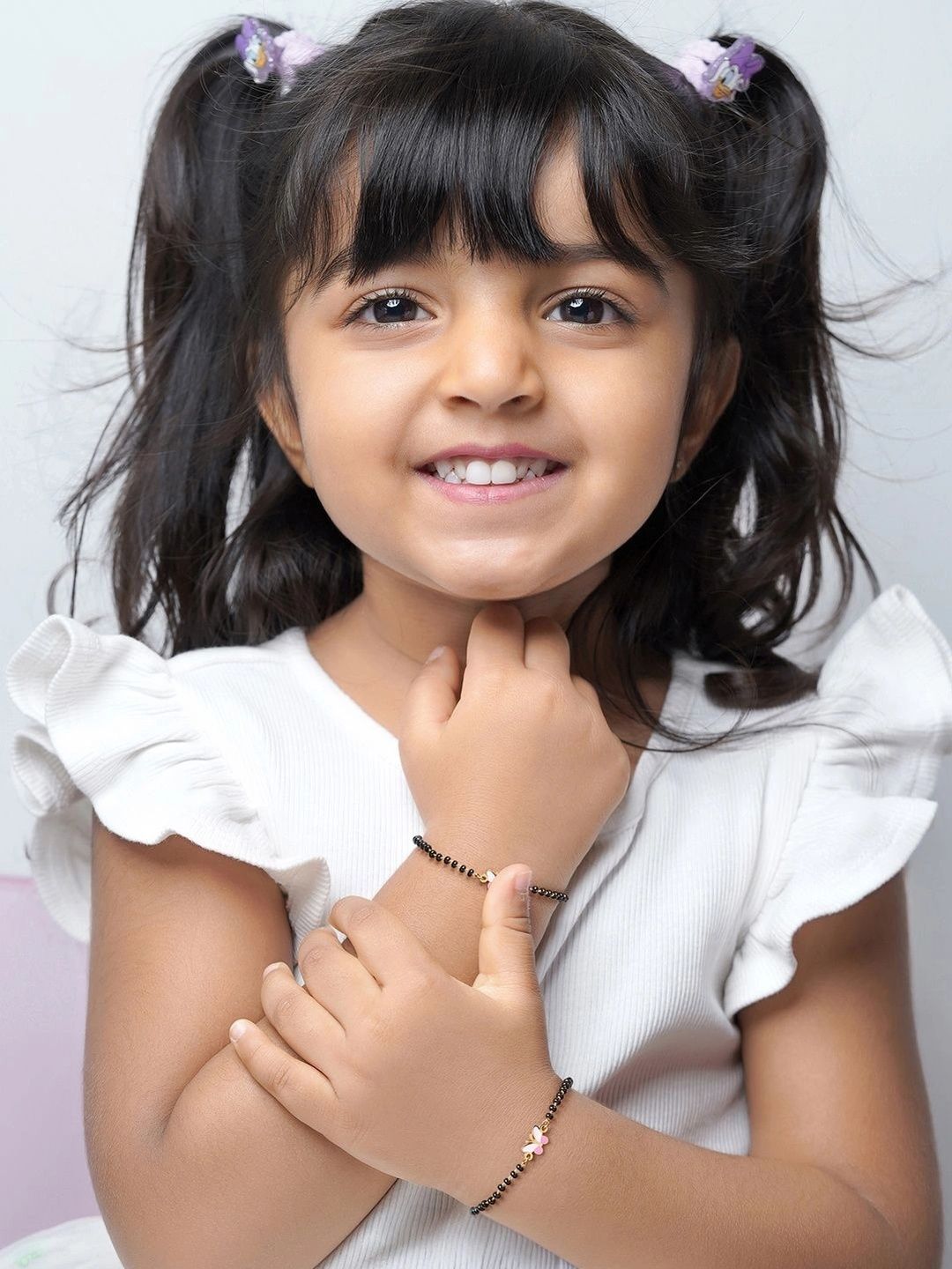 SWASHAA Unisex Kids Enamelled Gold-Plated Charm Bracelet-picture-11