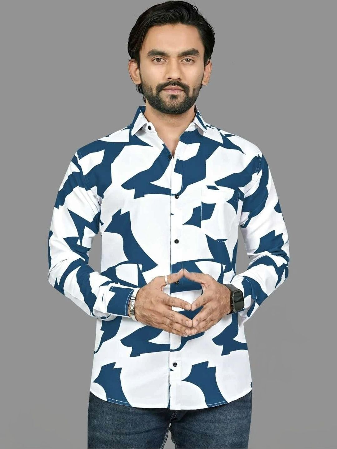 RADIANCE CREATION Men Comfort Printed Casual Shirt-picture-58