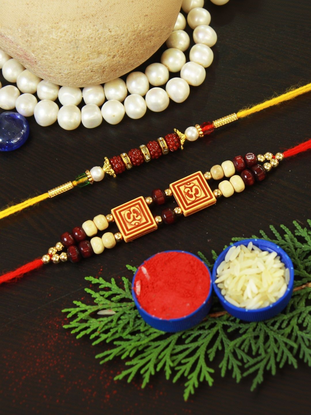 Sangria Thread Rakhi-image-35