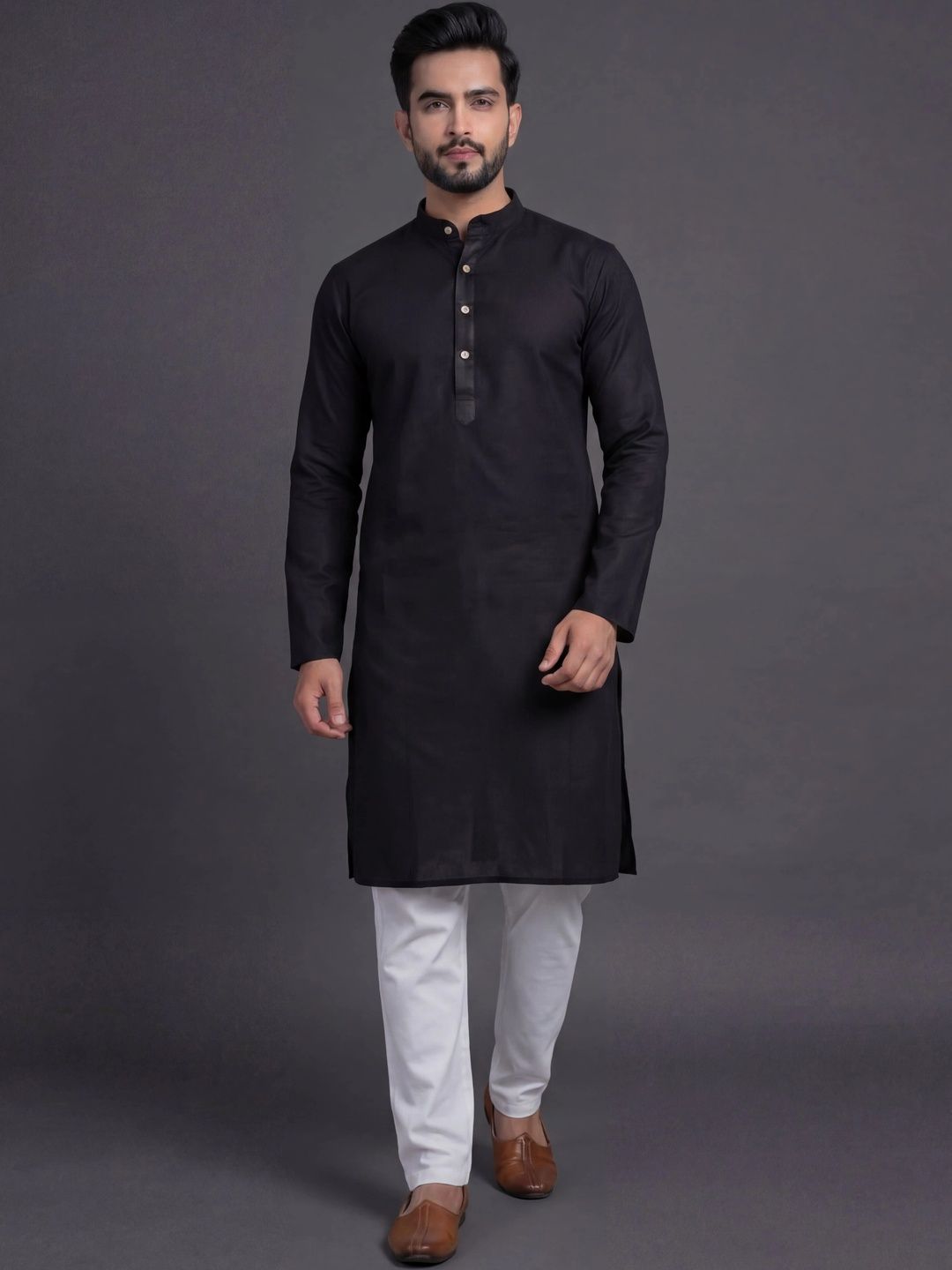 Tibra Collection Men Regular Kurta with Pyjamas-picture-14