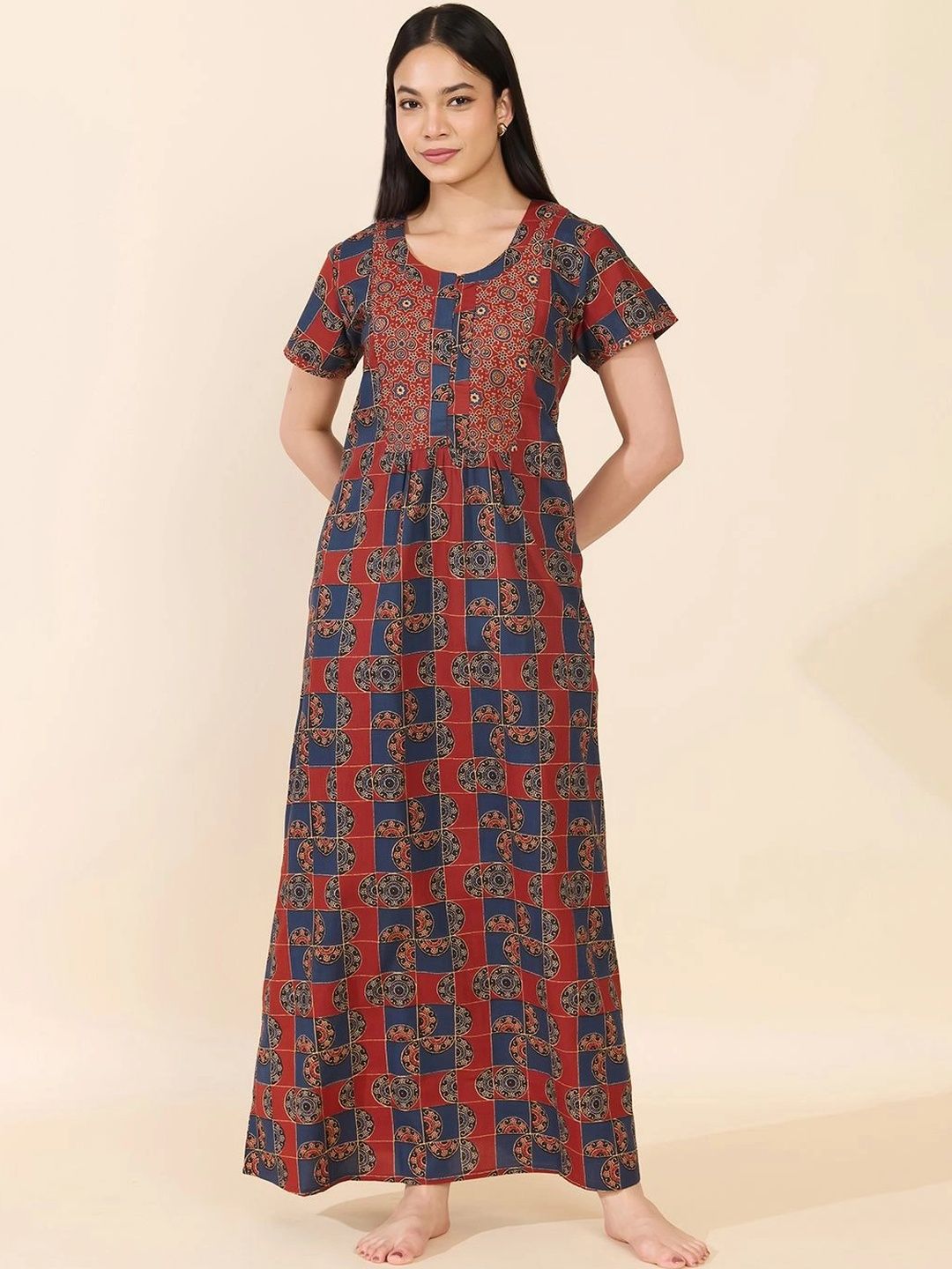 Maybell Printed Maxi Nightdress-picture-51