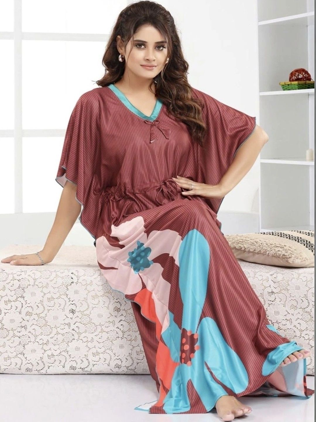 CHUI MUI Printed Maxi Nightdress-picture-46
