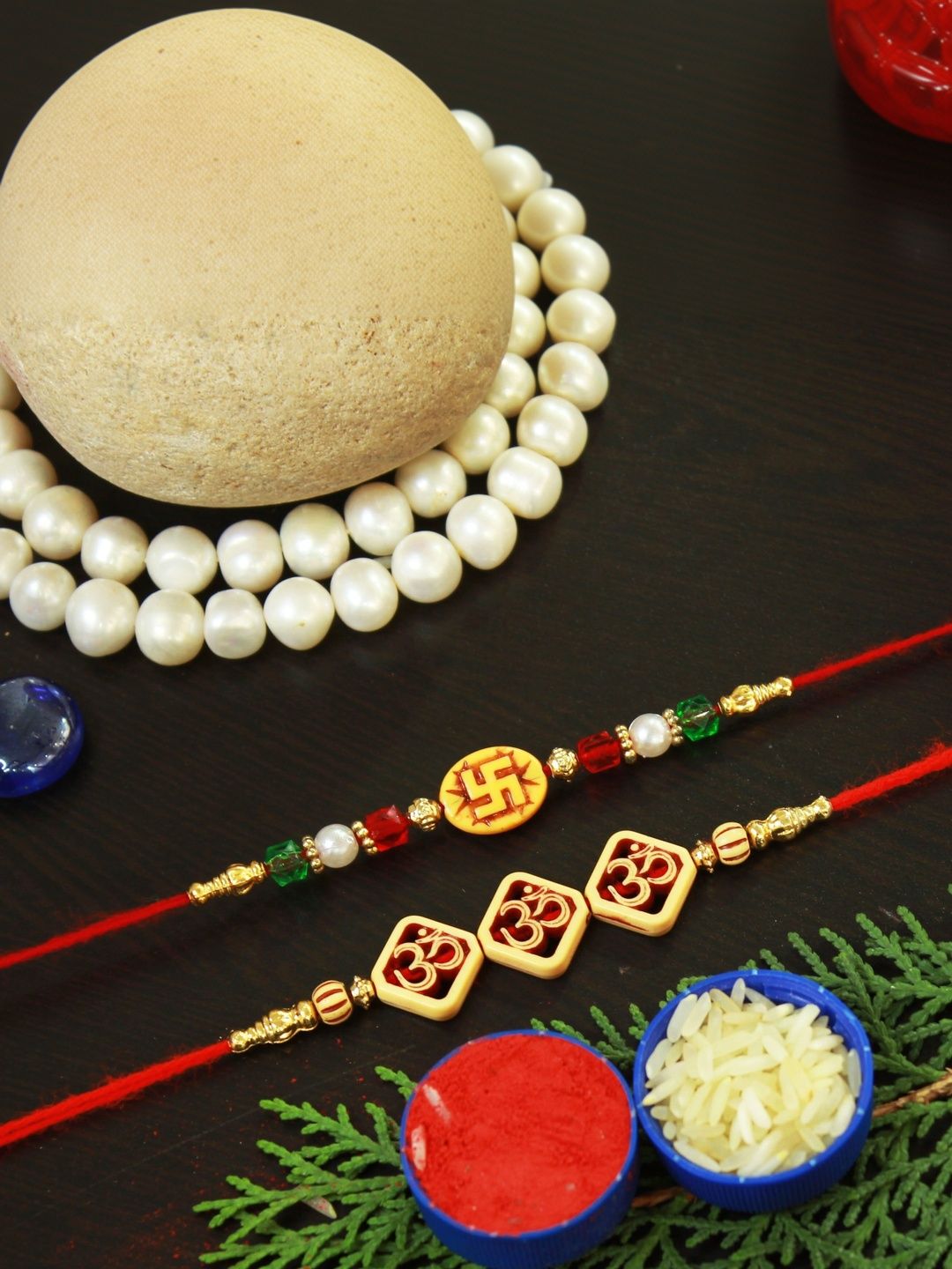 Sangria Thread Rakhi-picture-14