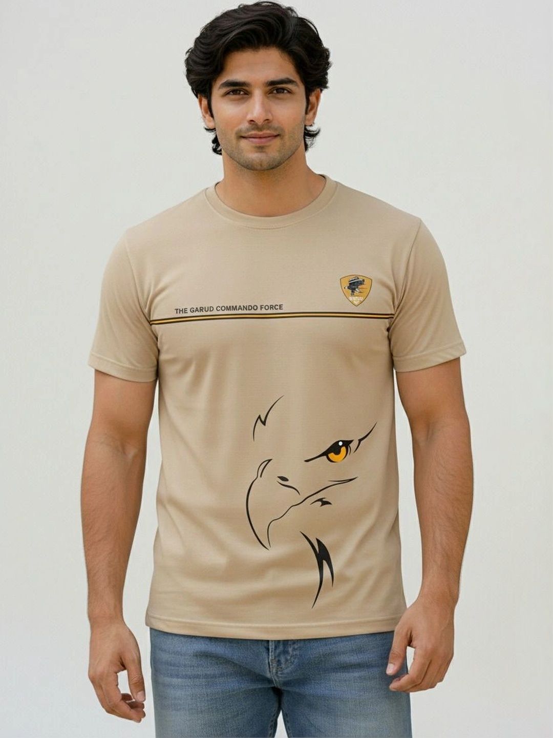 Warrior World Men Printed Pure Cotton T-shirt-picture-37