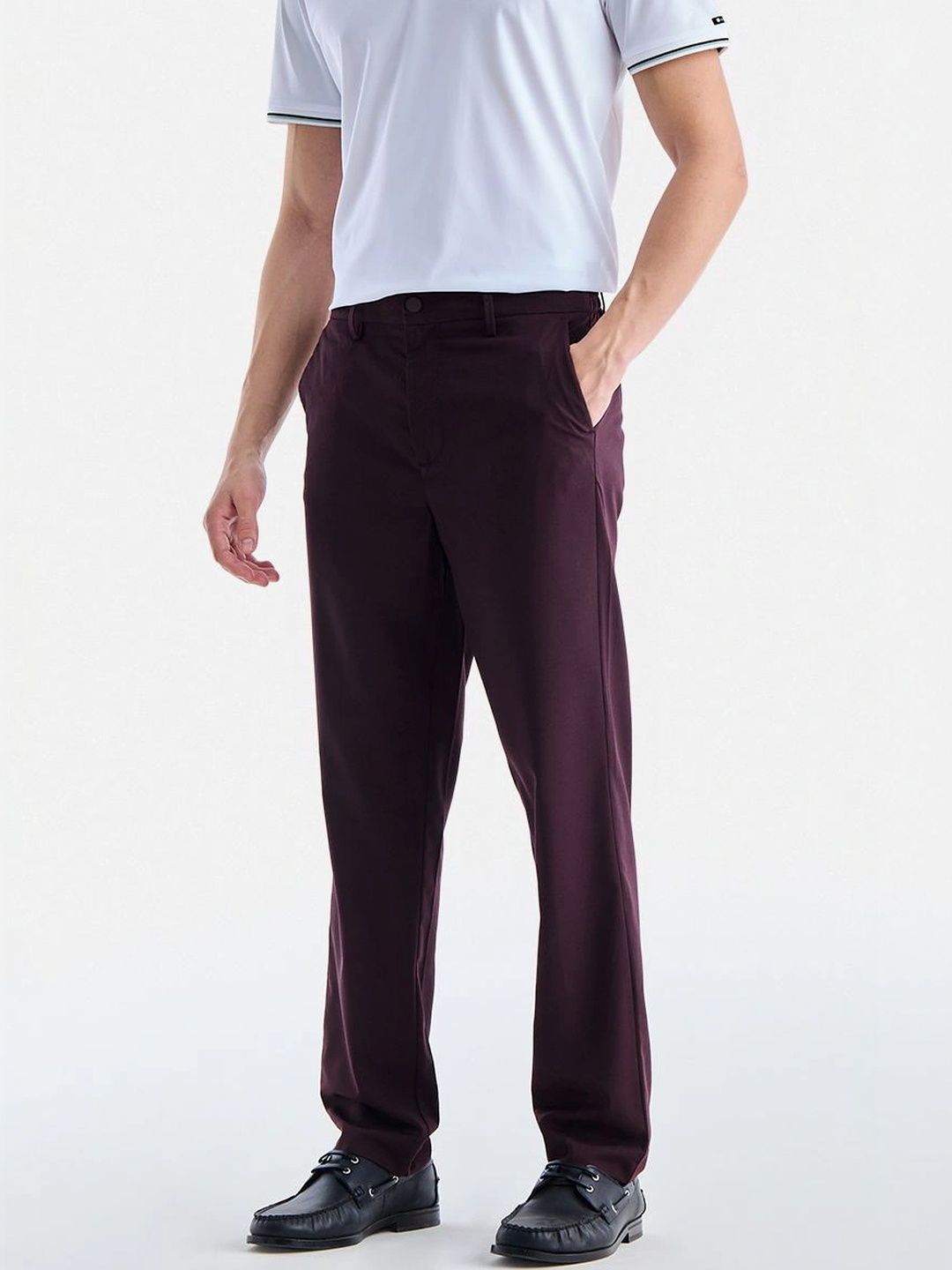 Snitch Men Wrinkle Free Trousers-picture-14