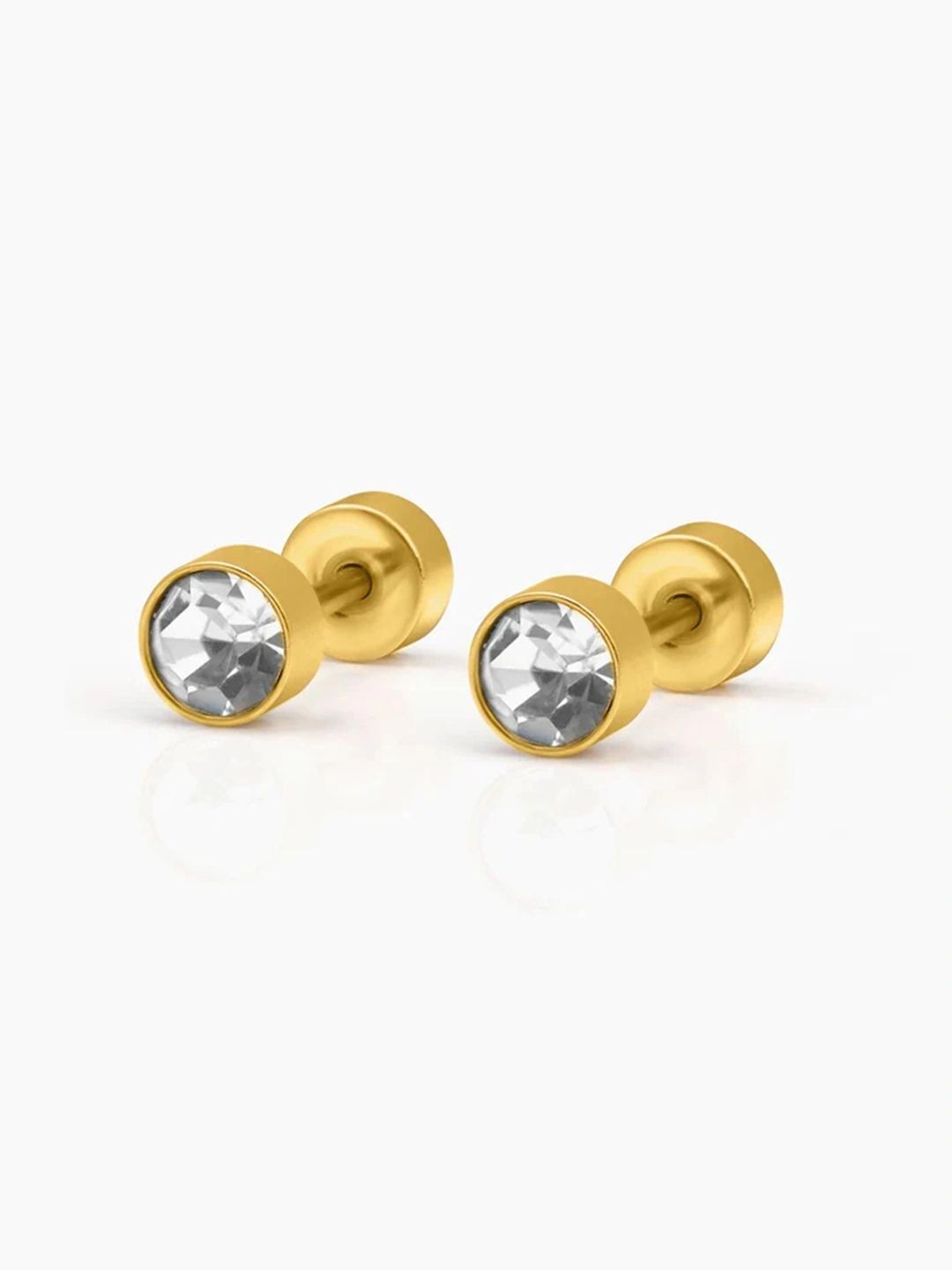 SWASHAA Circular Studs Earrings-picture-30