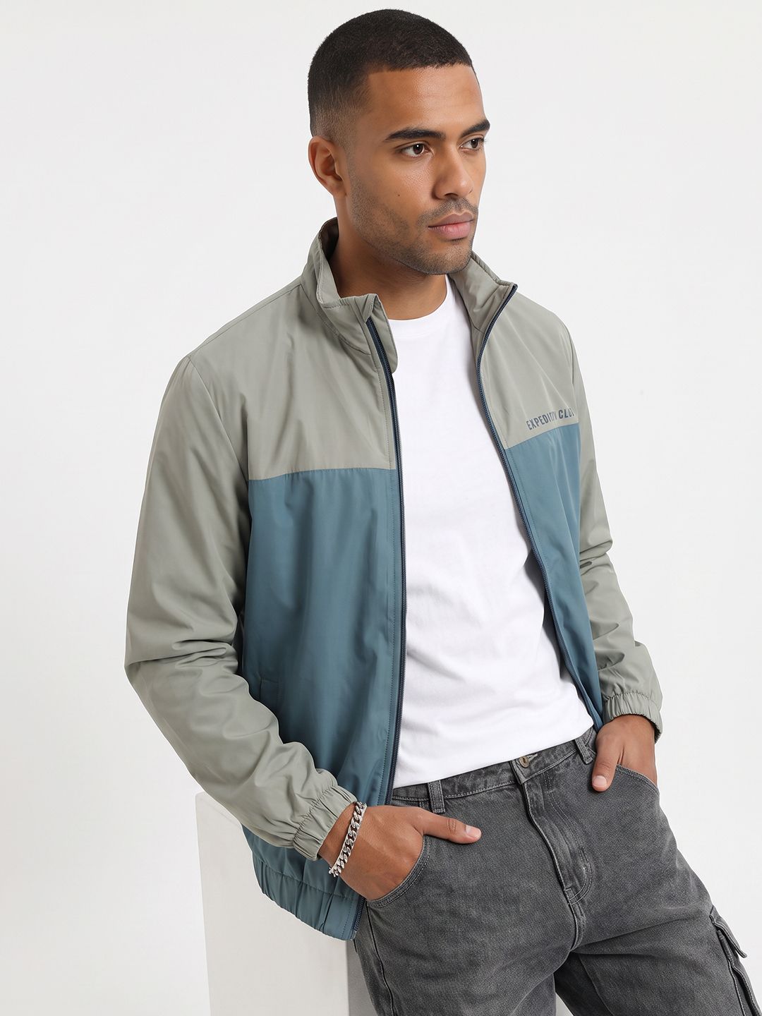 The Roadster Life Co. Colourblocked Bomber Jacket-picture-47