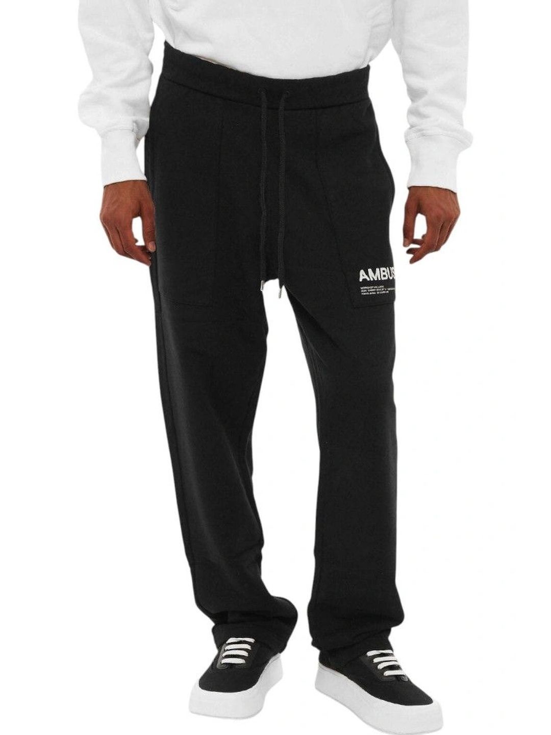 Ambush Men Relaxed Fit Brand Logo Training Joggers-picture-25