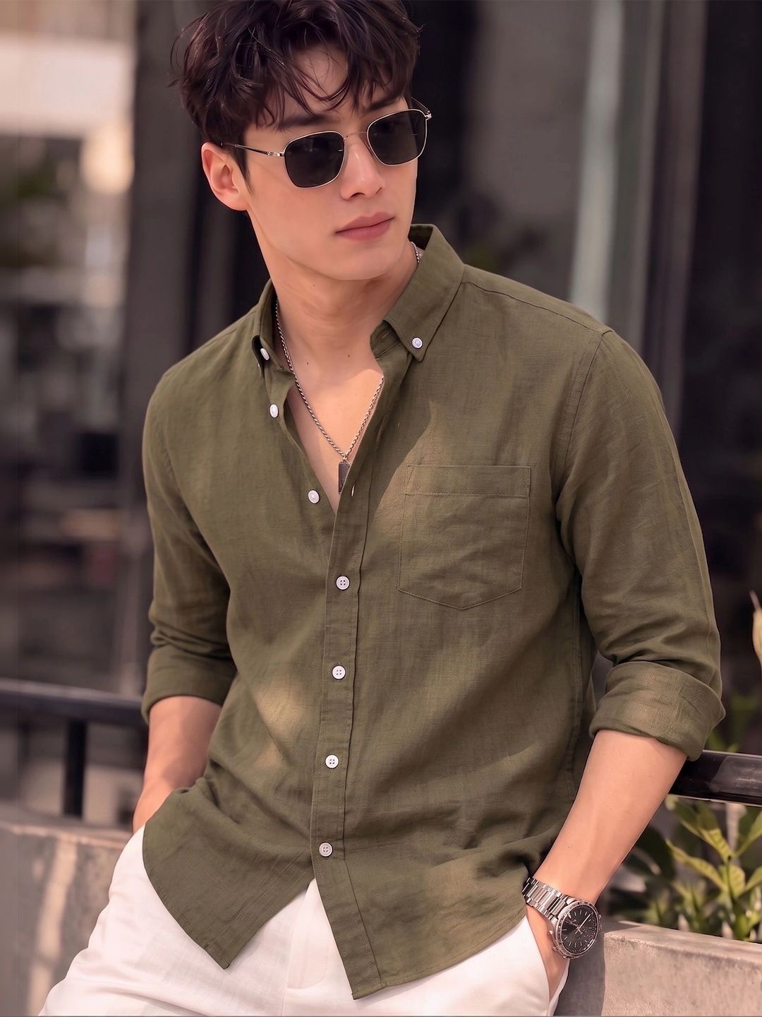 Nat Jastica Men Straight Casual Shirt-picture-57
