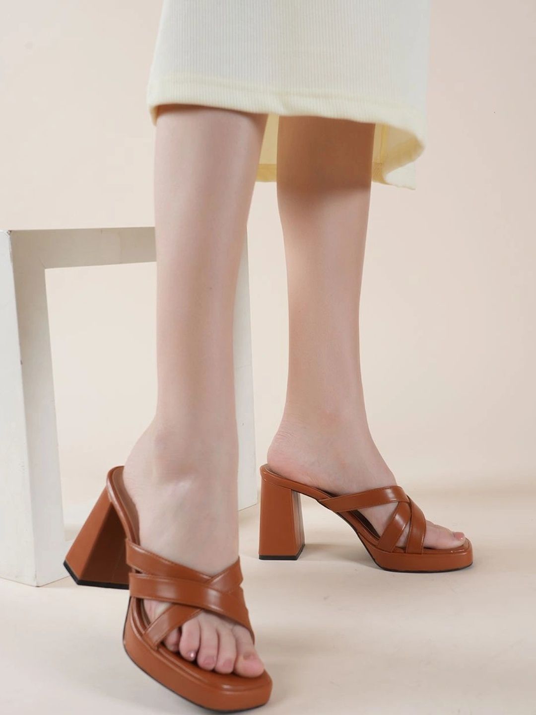 BELVE PARIS Block Mules-picture-28