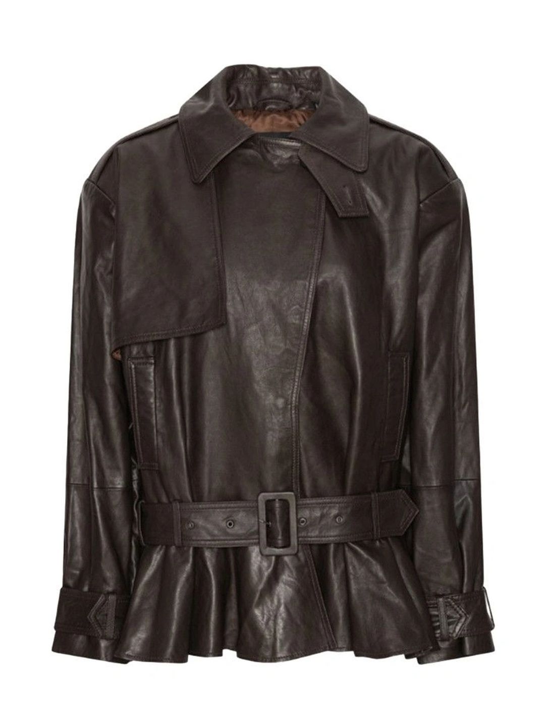 Rotate Birger Christensen Women Leather Leather Jacket-picture-15