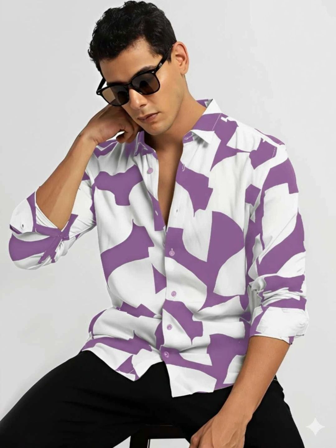 RADIANCE CREATION Men Comfort Printed Casual Shirt-picture-53