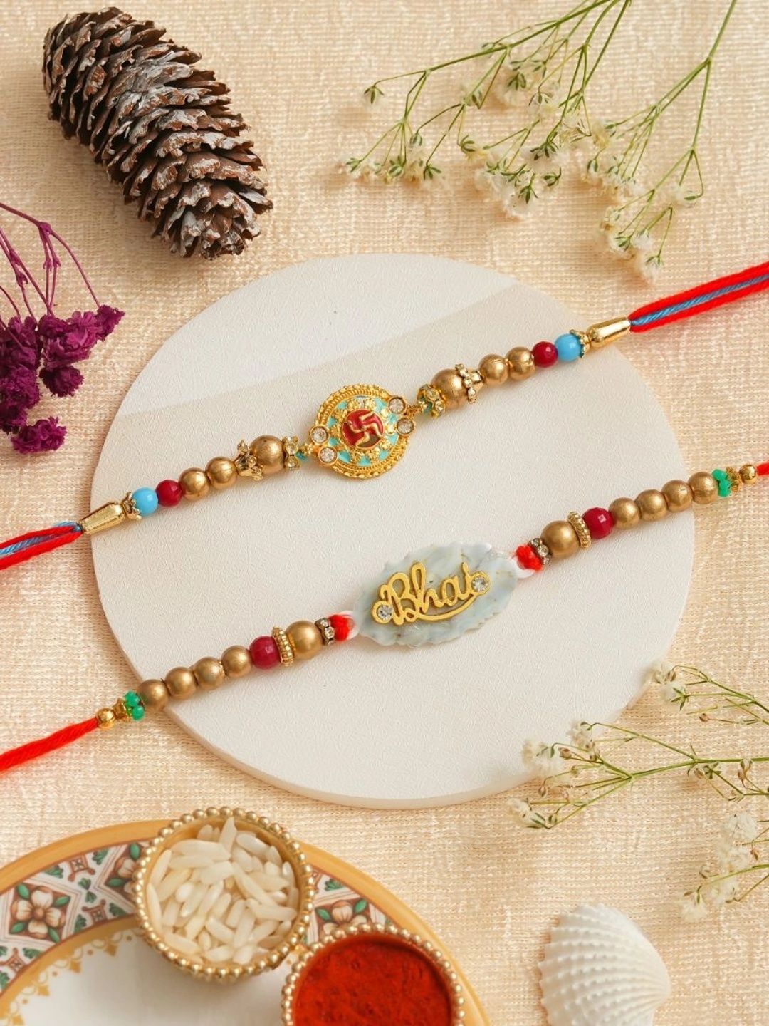 POORAK Thread Rakhi-image-49