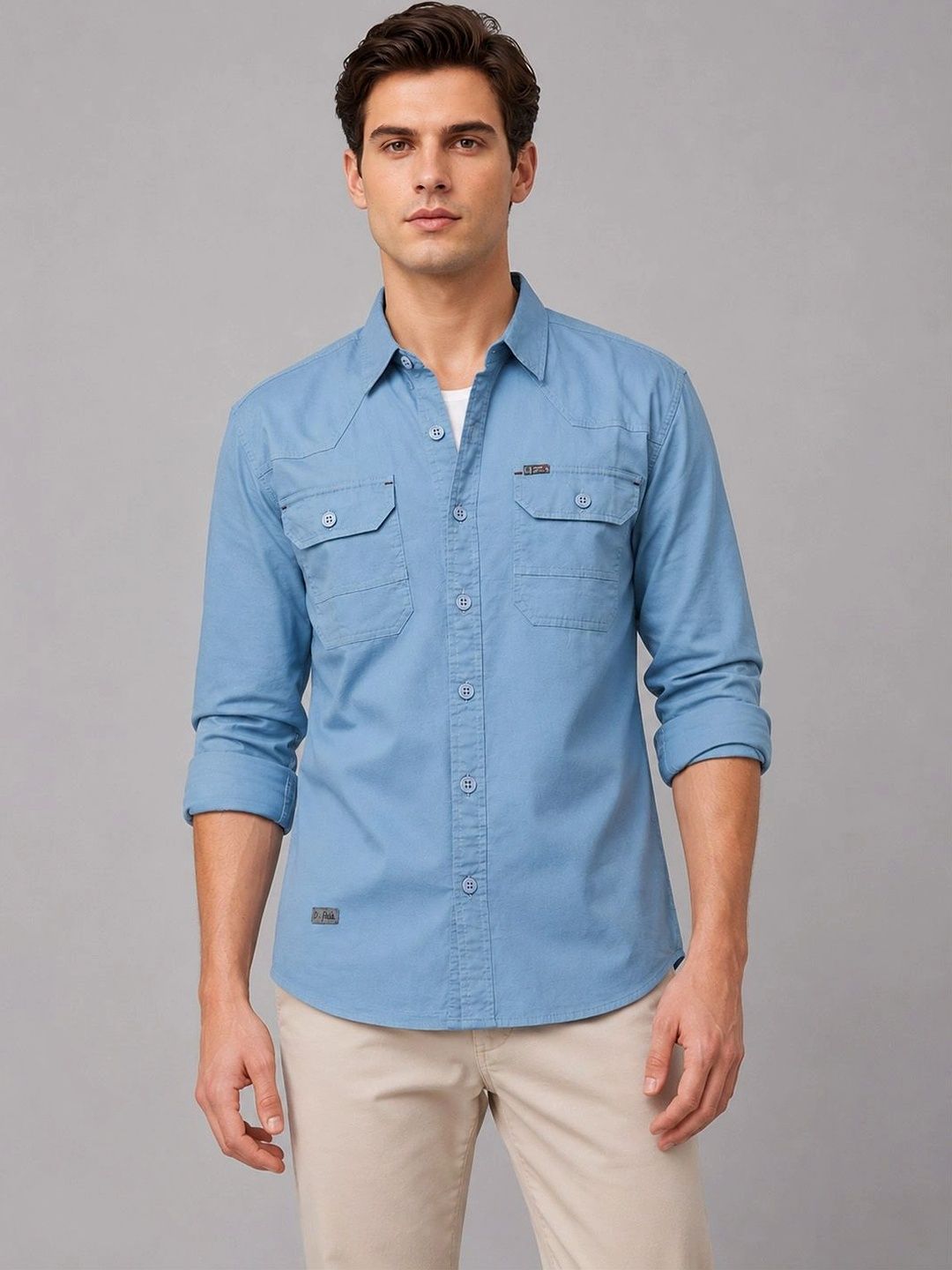 D Finish Men Smart Casual Shirt-picture-4